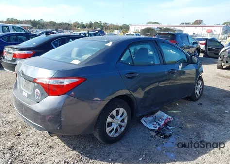 2016 Toyota Corolla L from USA, damaged, VIN 2T1BURHE8GC616904